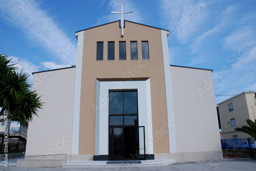 Italia : Chiesa di San Vincenzo De Paoli,Salerno , Aprile 2019. photo