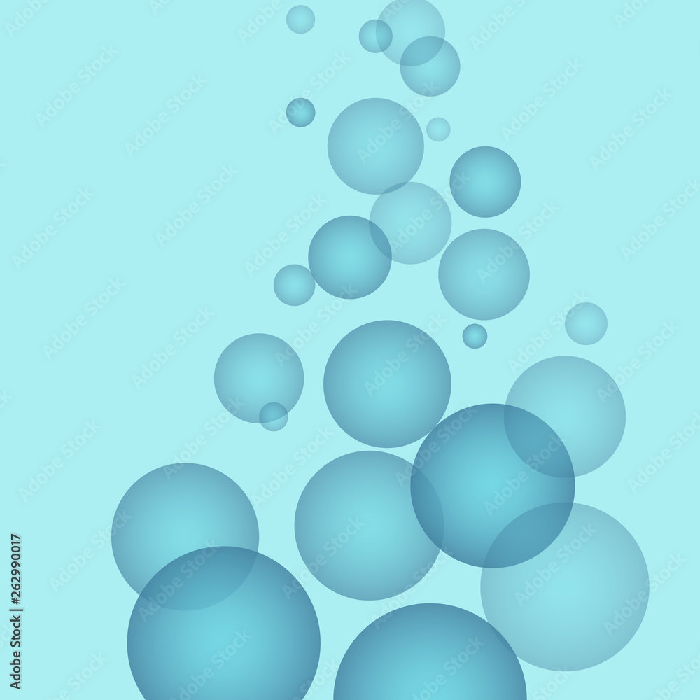 water, vector blue circles water, vector blue circles
