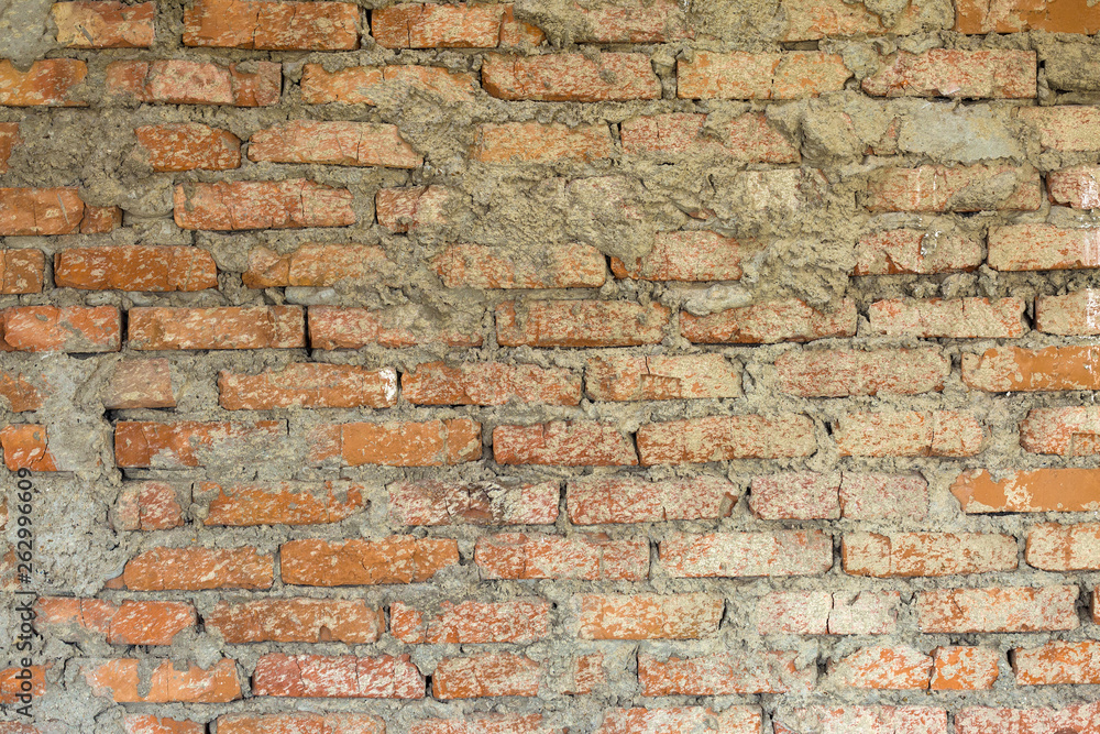 Fototapeta premium Asbestos slate texture concrete covered with lichen and moss