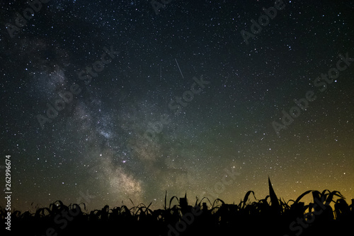 The Milky Way in the French Countryside