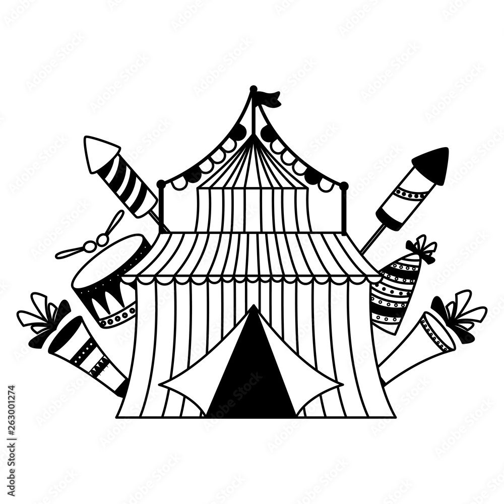 carnival tent circus carnival tent circus