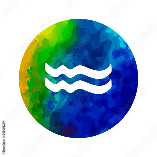 Sign of the zodiac Aquarius