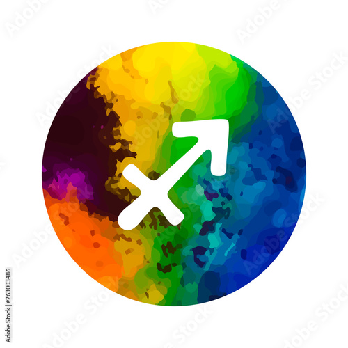 Sign of the zodiac sagittarius