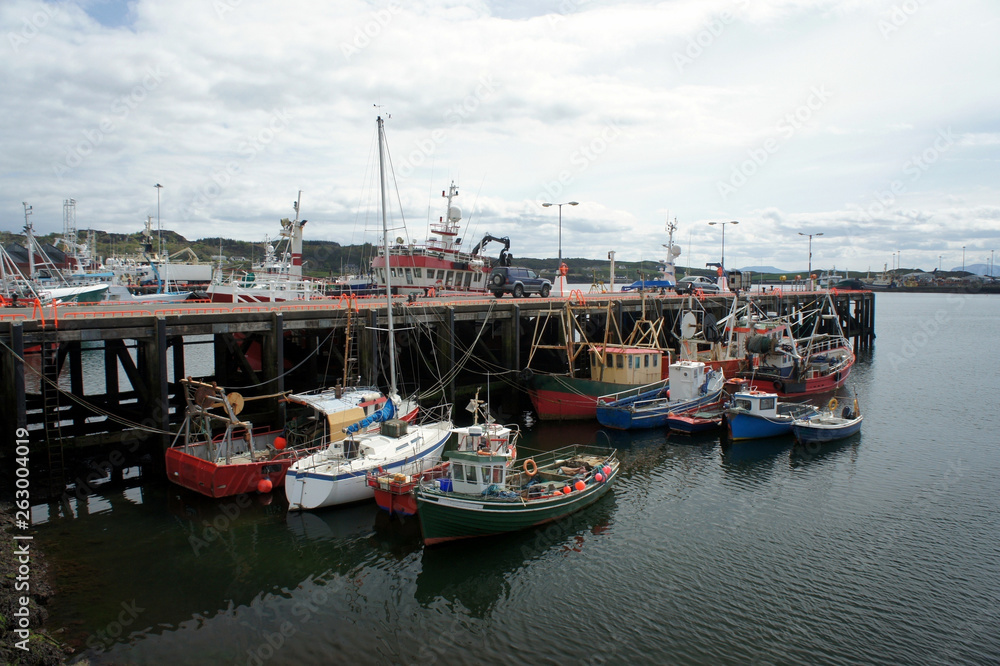 Killybegs  is the largest fishing port in the country and on the island of Ireland.