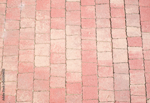 Wallpaper Mural Light red ceramic tiles on the floor Torontodigital.ca