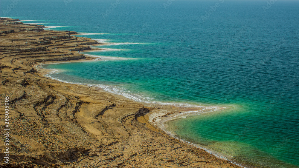 picturesque dead sea salty waterfront shoreline aerial scenery landscape in Middle East Jordan country side wallpaper pattern environment for touristic and healthcare theme, copy space Stock Photo | Adobe Stock picturesque dead sea salty waterfront shoreline aerial scenery landscape in Middle East Jordan country side wallpaper pattern environment for touristic and healthcare theme, copy space Stock Photo | Adobe Stock