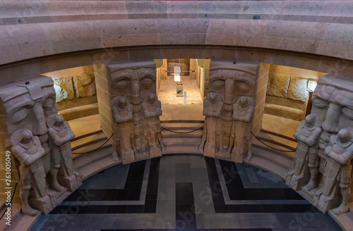 Monument to the Battle of the Nations interiors