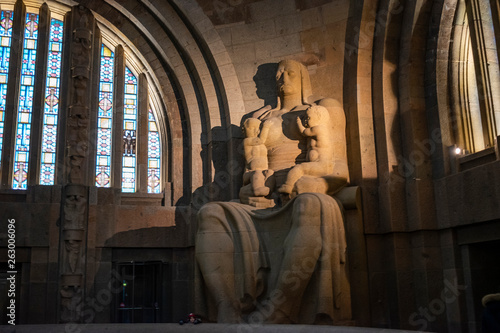 Monument to the Battle of the Nations interiors