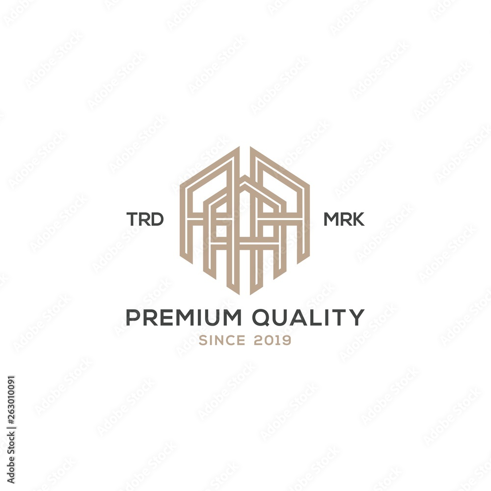 Initial/Monogram AAA logo design inspiration Initial/Monogram AAA logo design inspiration