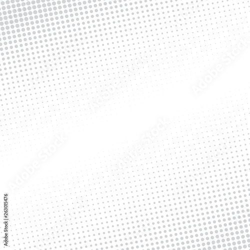 White background with gray points 