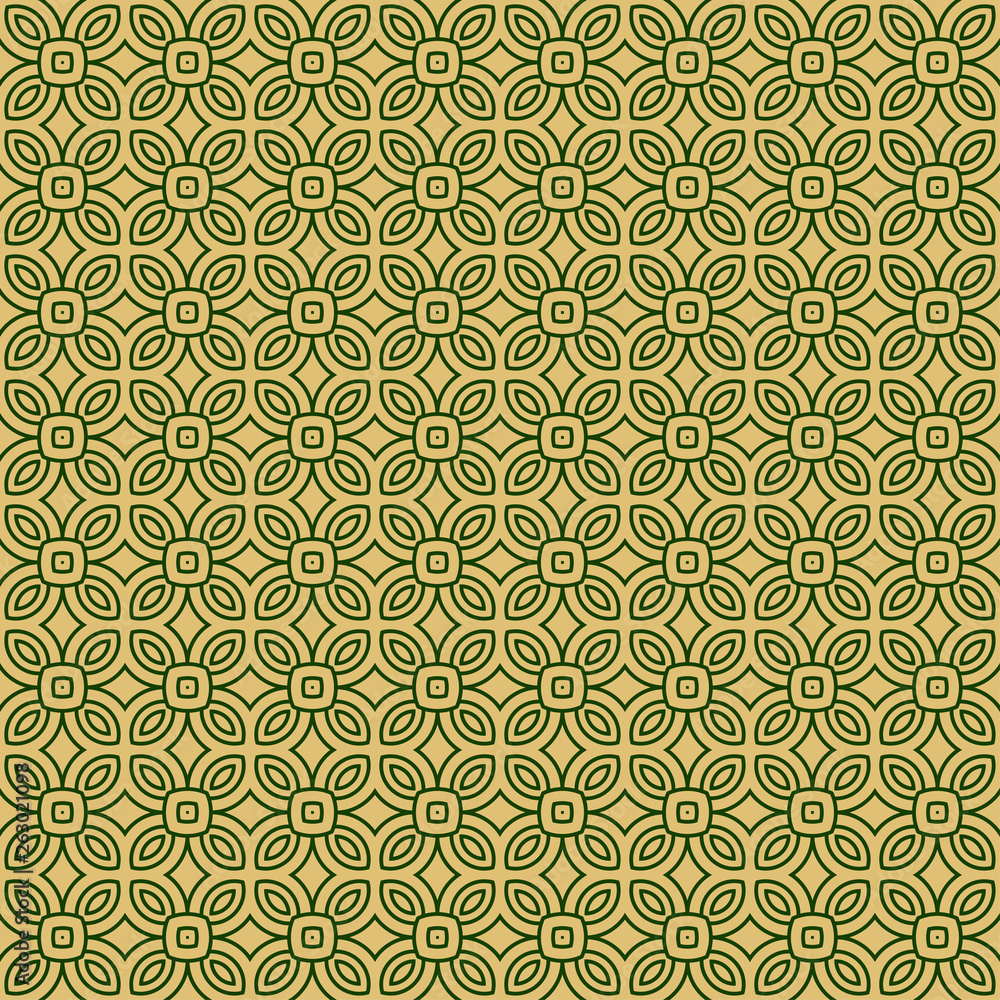 Vector Illustration. Pattern With Geometric Ornament, Decorative Border. Design For Print Fabric