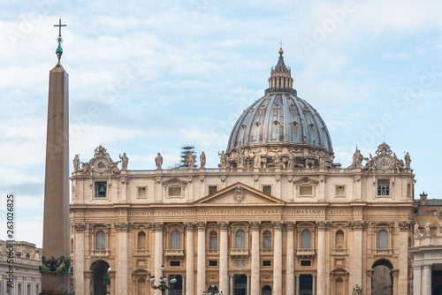 VATICAN CITY,VATICAN - January 18, 2018 : Street view of Vatican city © ilolab
