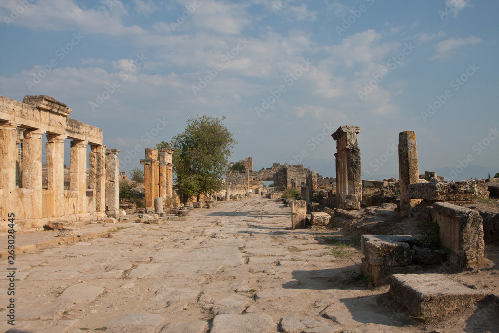 Fototapeta premium pools and terraces pamukkale turkey