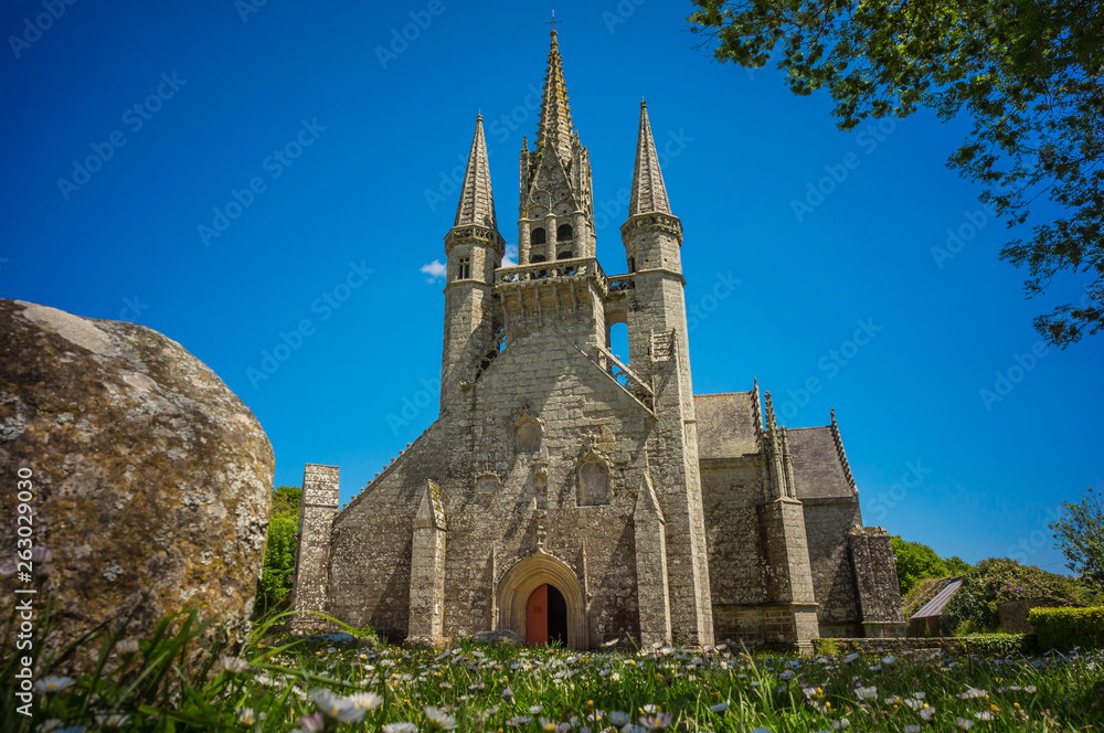 Εκτύπωση καμβά France Bretagne Église Saint-Fiacre Guingamp - France Bretagne Church Saint-Fiac
