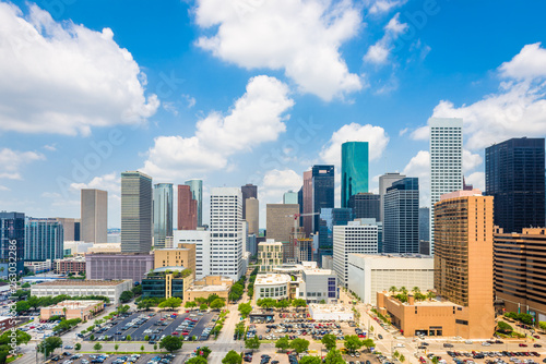 Houston, Texas, USA, Downtown City Skyline © SeanPavonePhoto