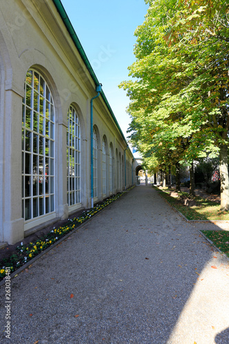 Foyer with integrated fountain hall, Germany photo