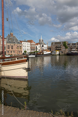 City of Maassluis Netherlands boats