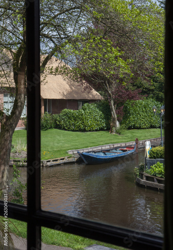 Giethoorn watervillage Overijssel Netherlands