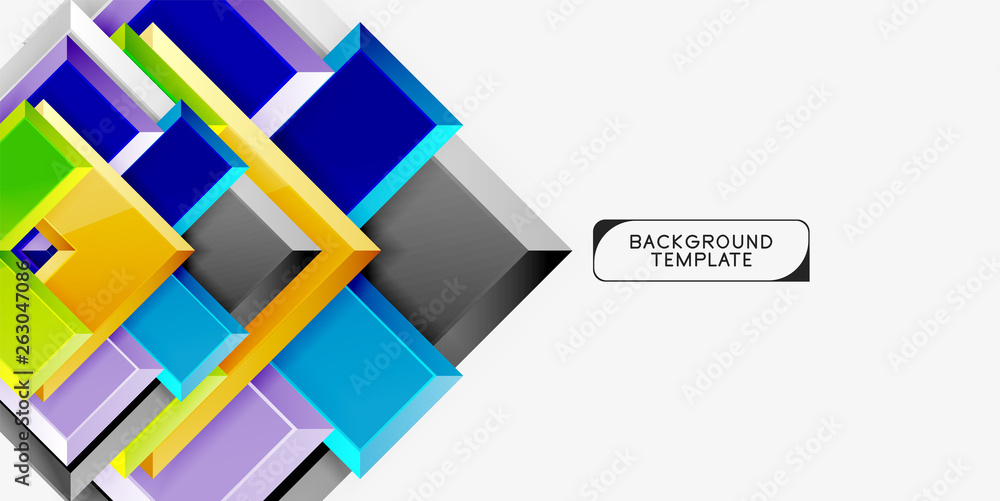 Glossy modern geometric background, abstract arrows composition Glossy modern geometric background, abstract arrows composition