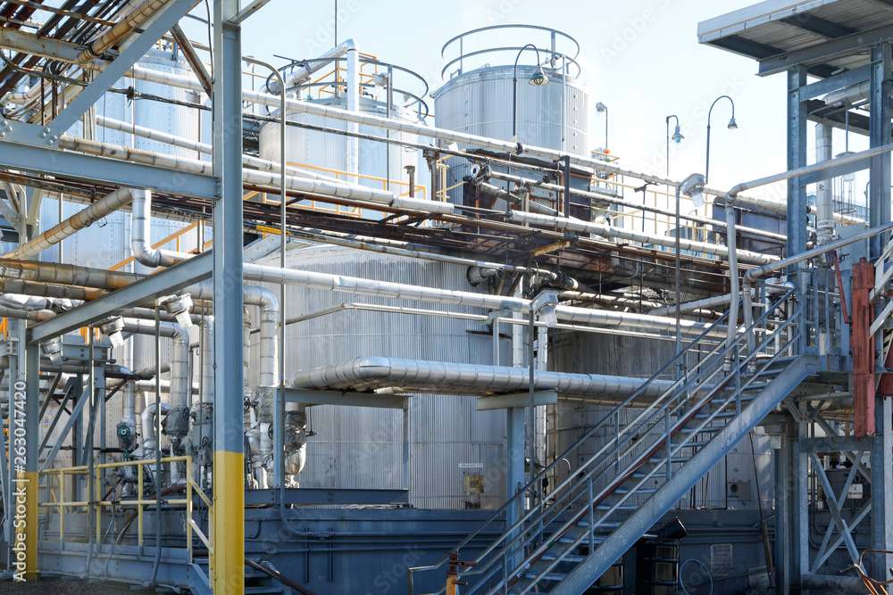 Industrial factory. Perth Amboy, New Jersey Stock Photo Adobe Stock