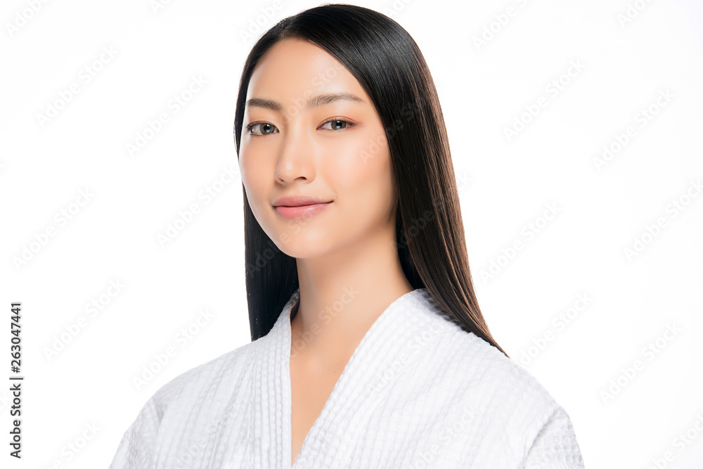 Beautiful Young asian Woman with Clean Fresh Skin Beautiful Young asian Woman with Clean Fresh Skin
