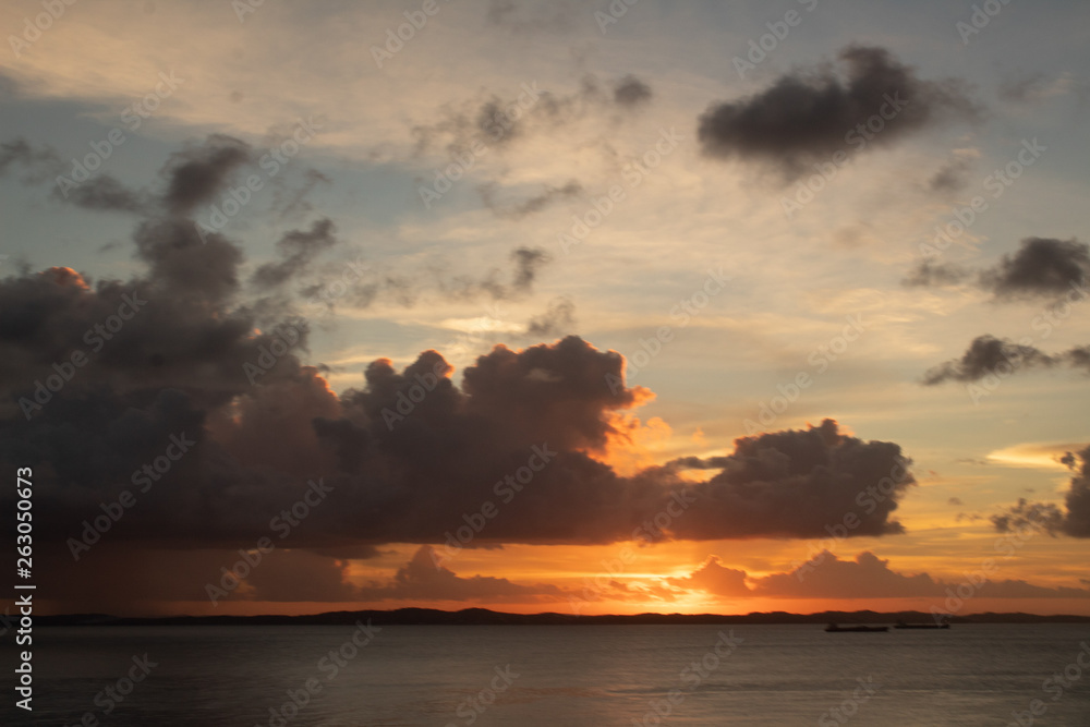 Obraz premium Por do sol