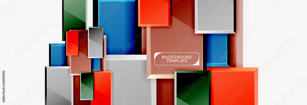 Minimal square banner abstract background Minimal square banner abstract background