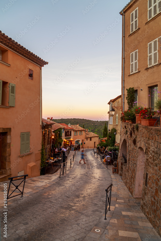 View of Ramatuelle, France