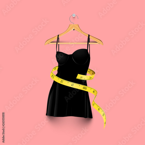 Weight reducing illustration