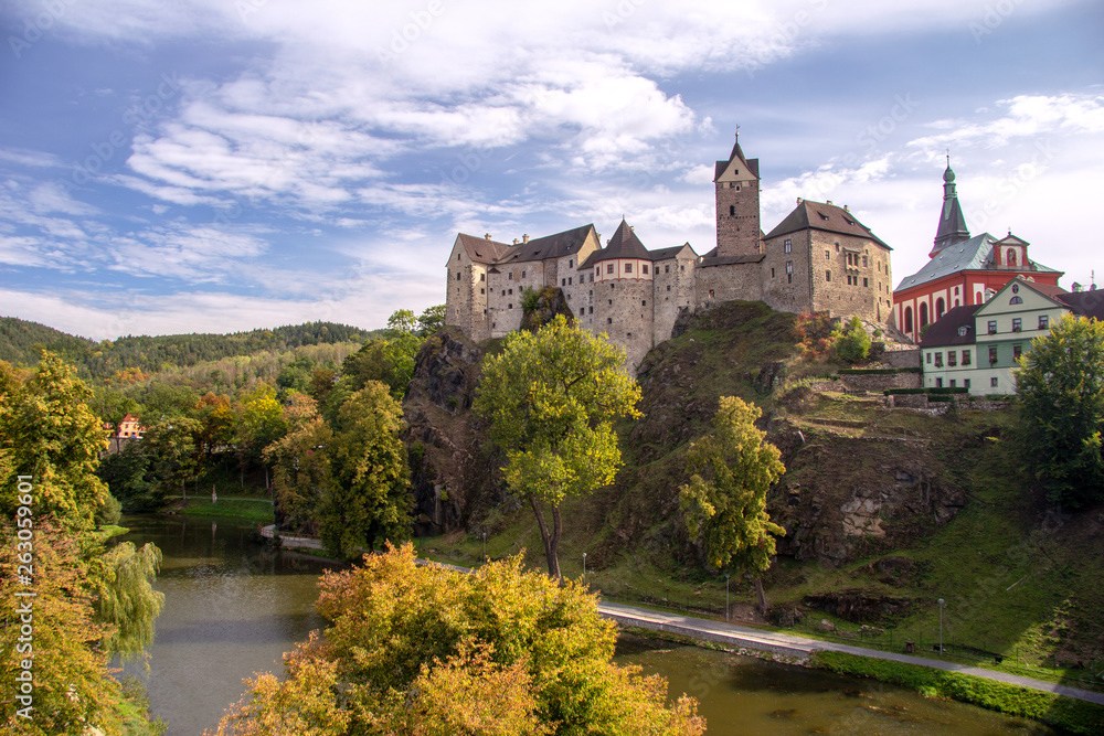 Burg Loket in Tschechien