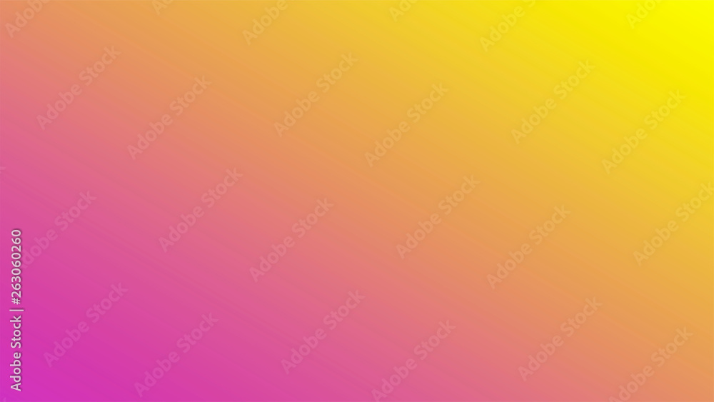 Color gradient vector background. Soft colors summer background. Colorful abstract halftone background. Modern trendy colors. Yellow, orange, pink, purple bright colors. Gradient cover template.