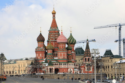 St. Basil's Cathedral (Intercession Cathedral) on Red Square