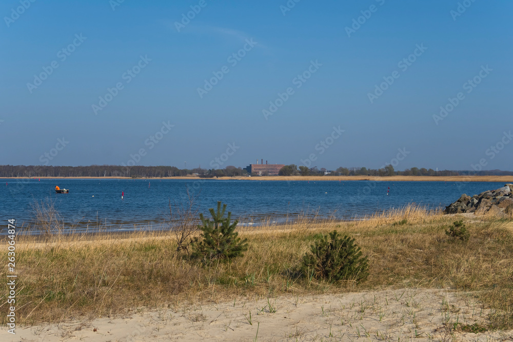 Usedom baltic sea sunny day