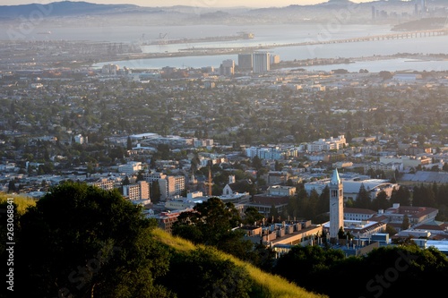 Slika na platnu Dusk Impressions from Berkeley on April 29, 2017, California USA