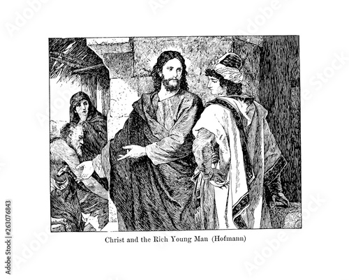 Christian illustration. Old image