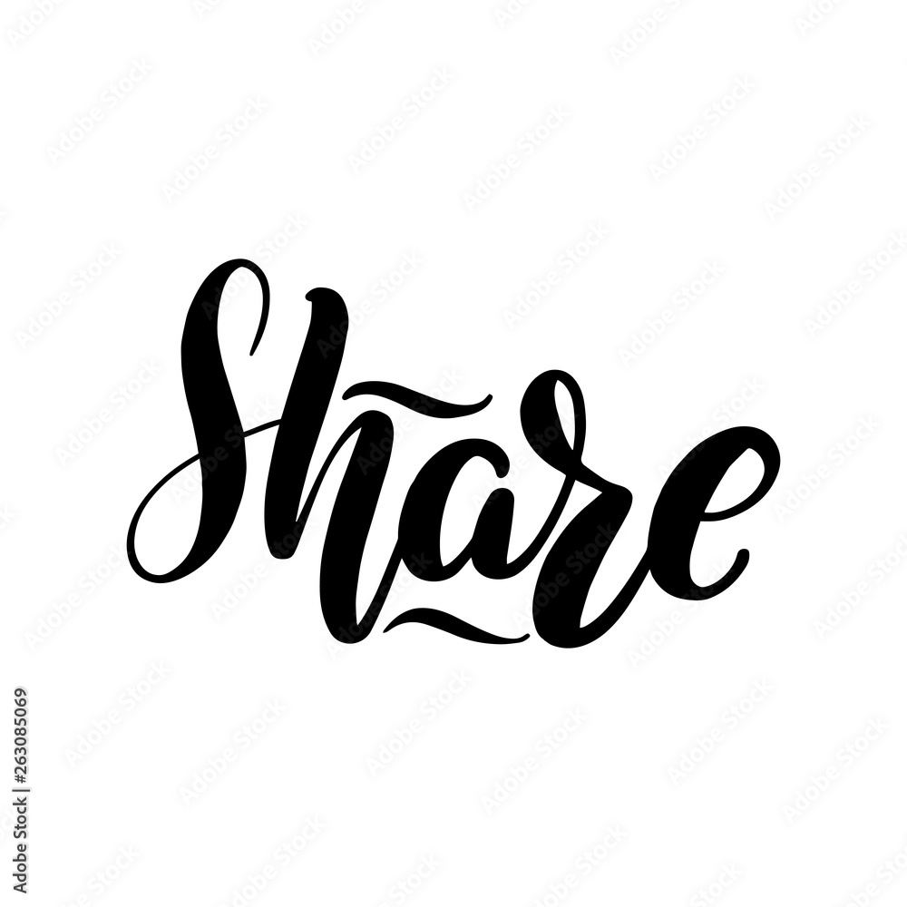 brush lettering share brush lettering share