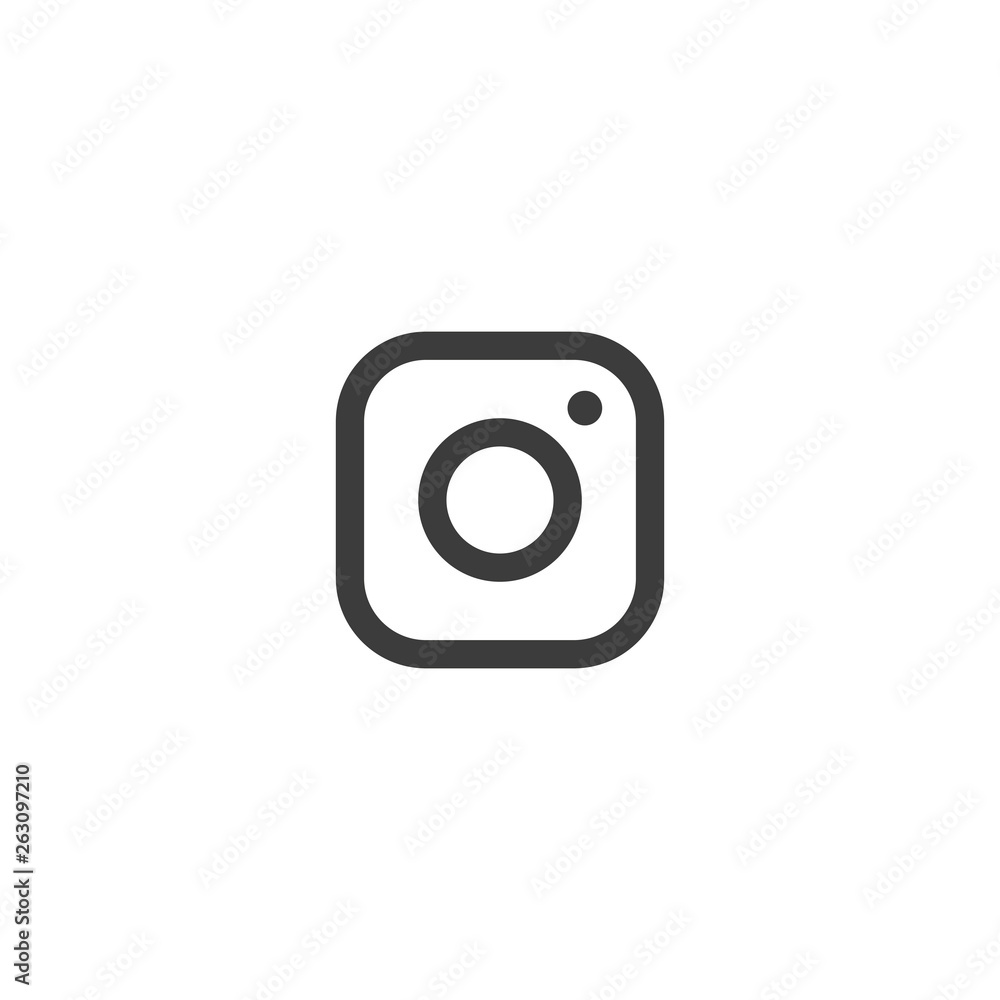 Camera icon on white background. Vector design Camera icon on white background. Vector design
