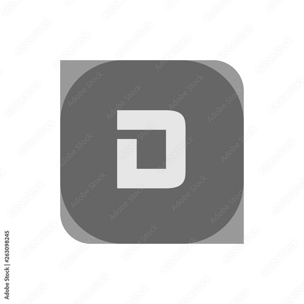 Initial Letter D Logo Template Vector Design Initial Letter D Logo Template Vector Design