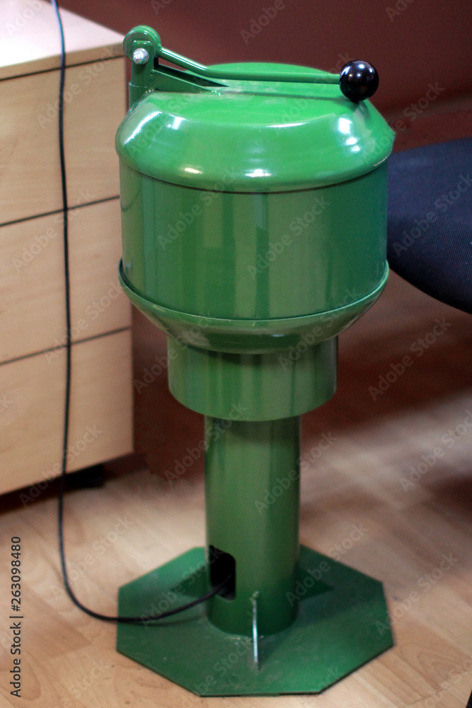 Fototapeta premium Equipment for testing samples in the environmental laboratory. Conducting chemical and biological analyses, image tests. Devices for environmental engineers to check soil, water and air samples.