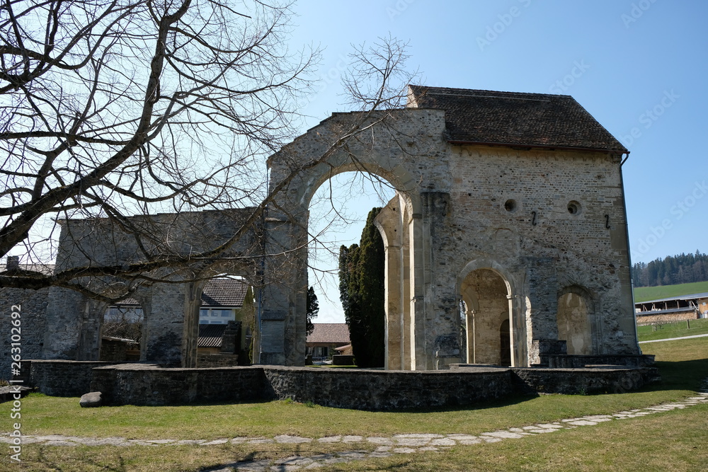 Old monastery ruin in Rueggisberg, Gantrisch