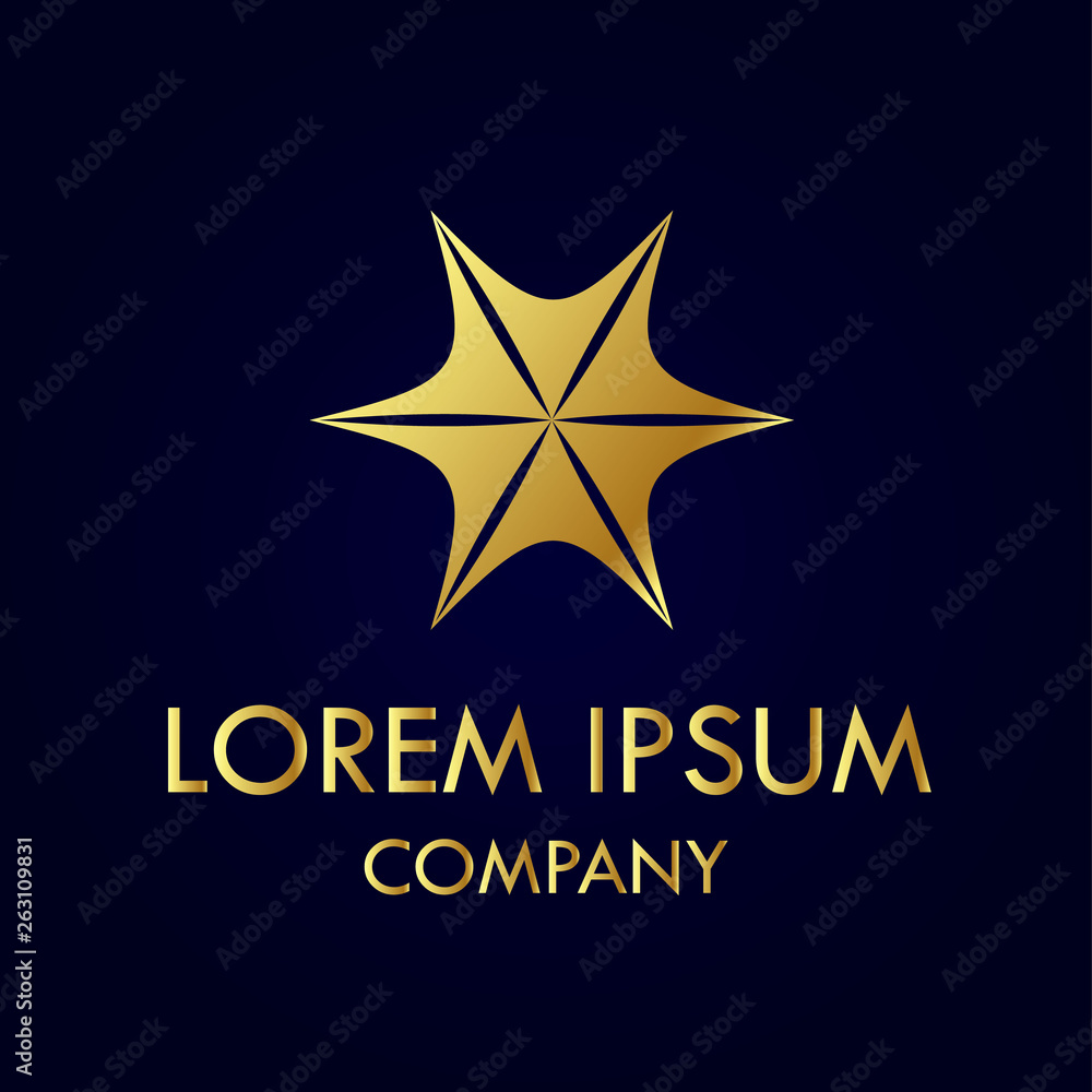 Obraz premium Abstract elegant logo design