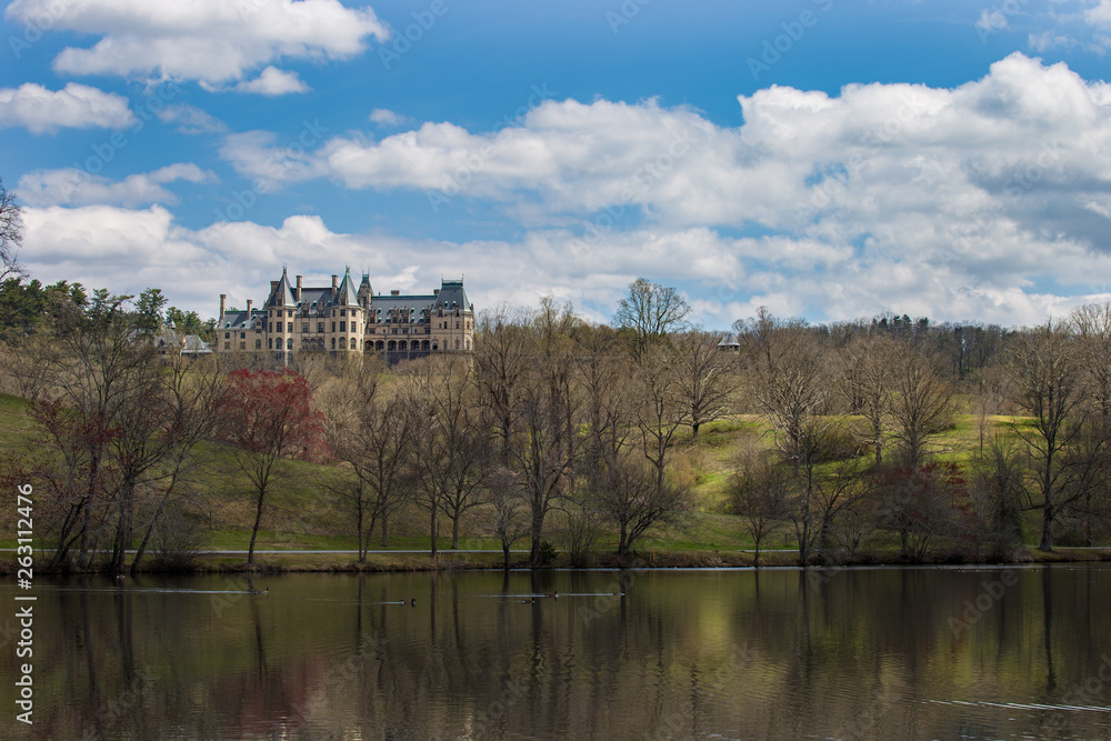 Reflection of House on a Hill