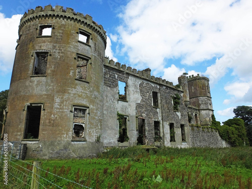 Kilwaughter Castle and Church ruin ruins Co. Antrim Northern Ireland photo