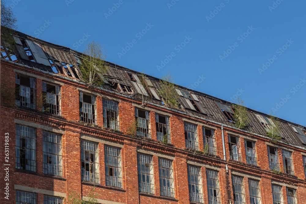 Fototapeta premium alte Tuchfabrik in Witstock