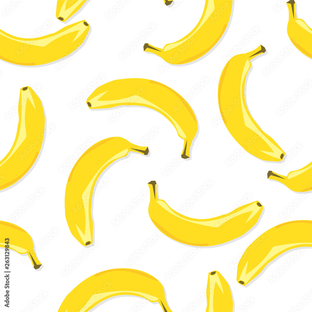 fruit pattern background graphic banana