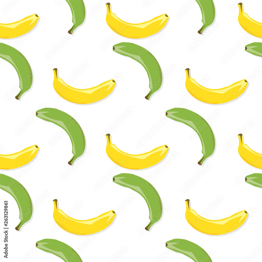 fruit pattern background graphic banana