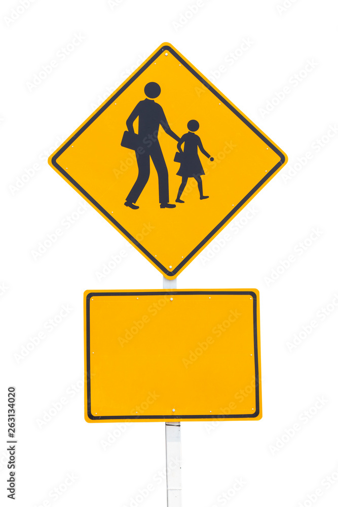 Traffic sign road isolated on white background. Traffic sign road isolated on white background.