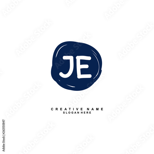J E JE Initial logo template vector Free Download J E JE Initial logo template vector - GFXLoad