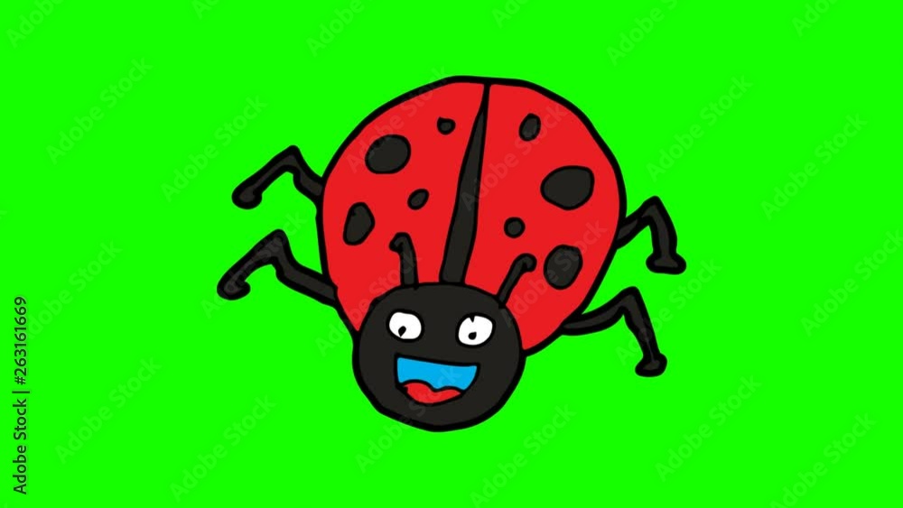 kids drawing green screen with theme of ladybug kids drawing green screen with theme of ladybug