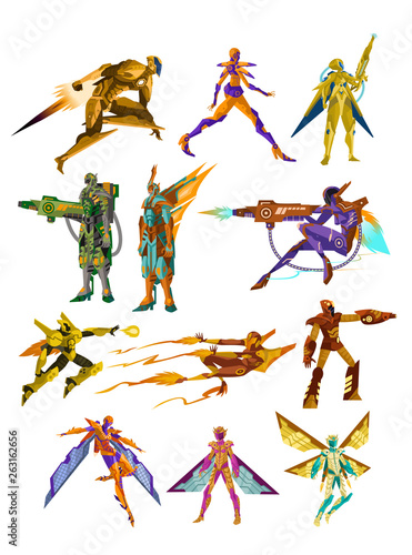 iron steel spacesuit comic science fiction characters